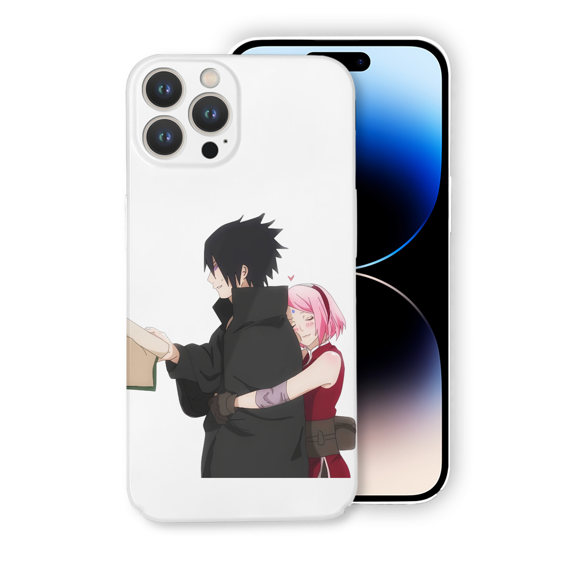 （画像用） NARUTO -ナルト- うちは サスケ Uchiha Sasuke 【iPhone 14シリーズ対応】ハードケース